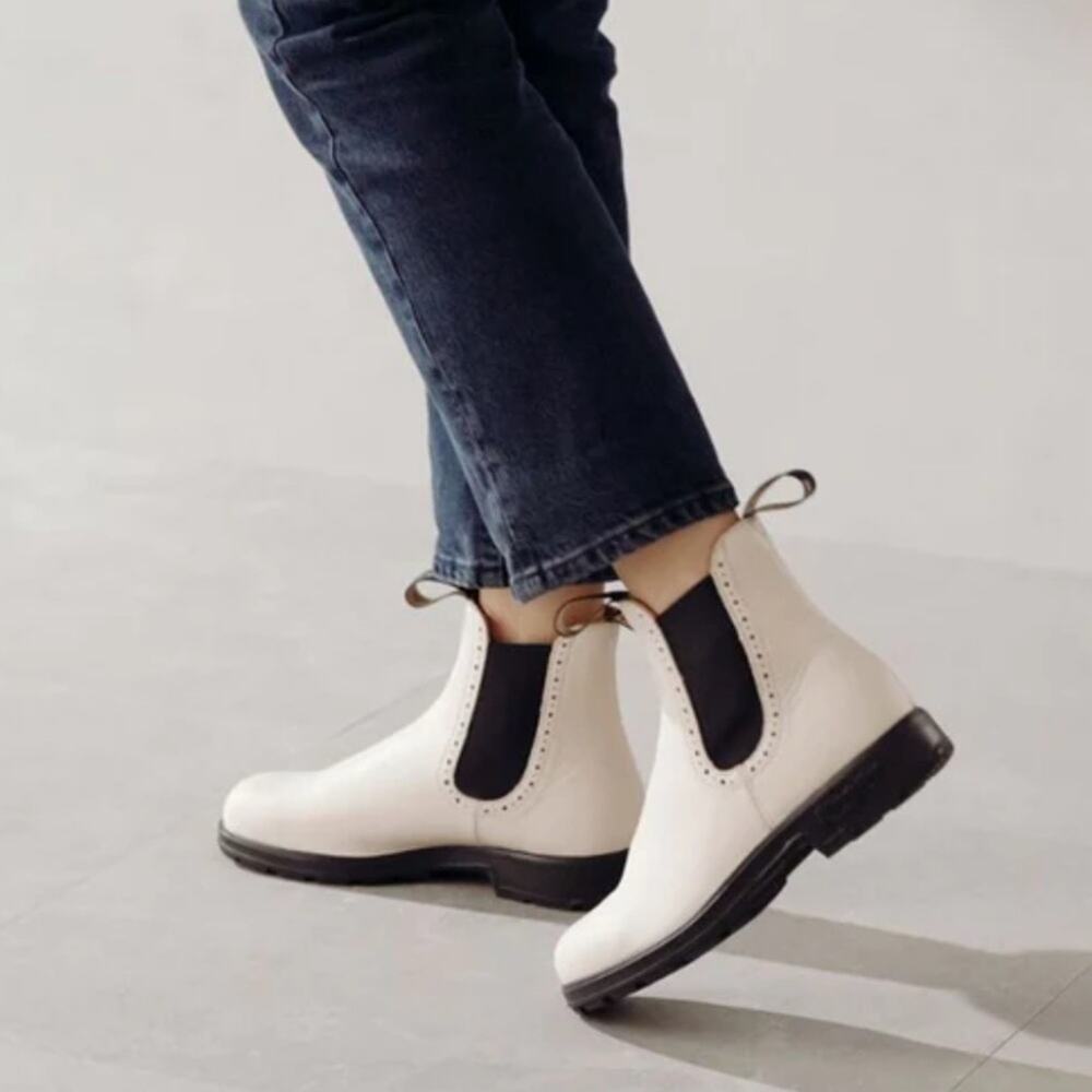 Blundstone 2156 PEARL women's originals high top Chelsea boots, Us 9.5